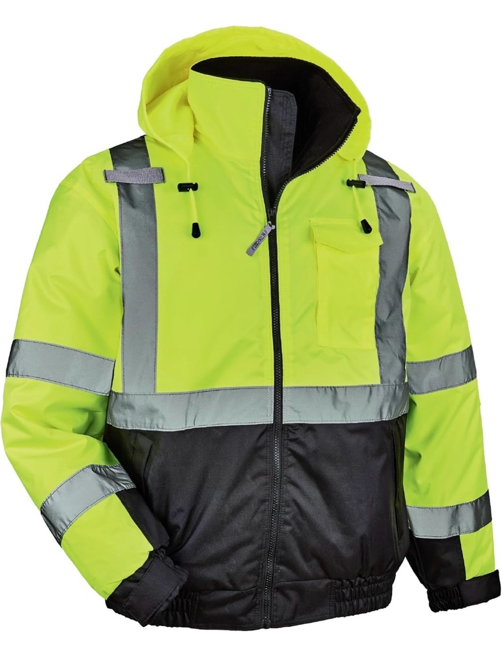 Ergodyne Standard Bomber Safety Jacket High-Visibility Performance new size L